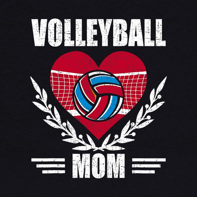 Volleyball Mom Coach Player by jadolomadolo